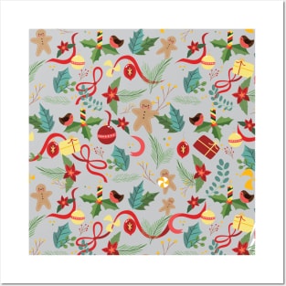 Christmas pattern 8 Posters and Art